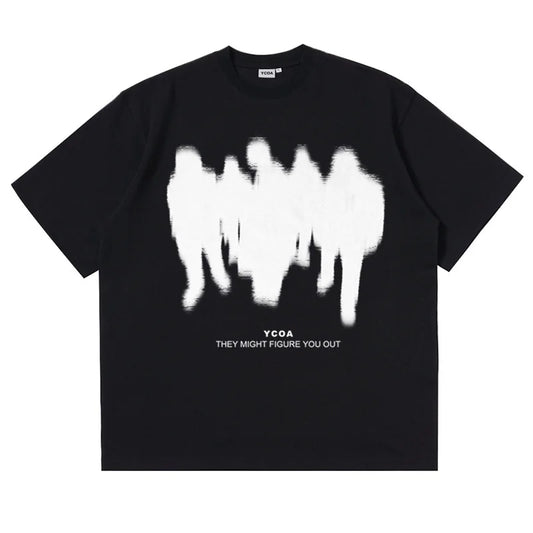Y2K Shadow Graphic T-Shirt