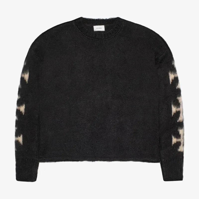 Y2K Cross Knit Sweater
