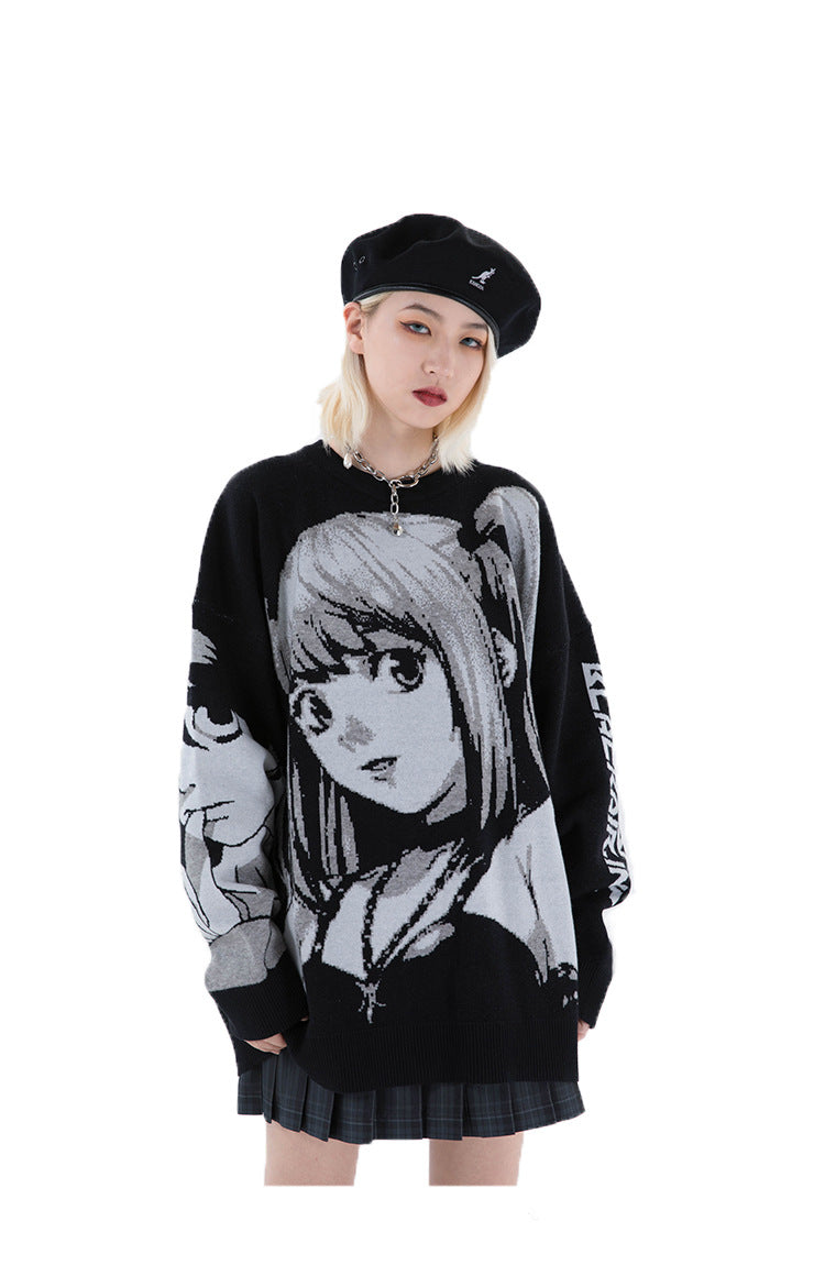 Y2K Misa Amane Knit Sweater