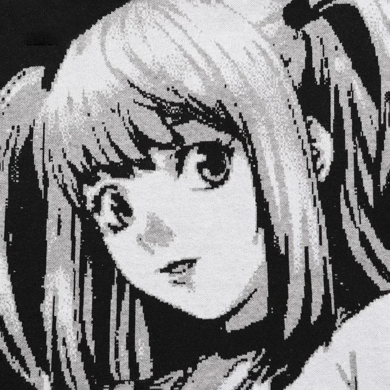 Y2K Misa Amane Knit Sweater